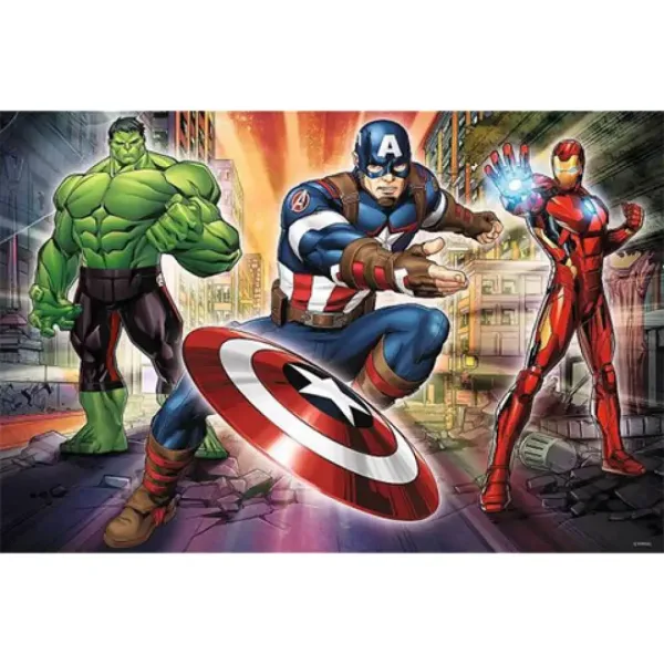 Marvel Osvetnici Trio Maxi puzzle 24kom - Trefl slika 2