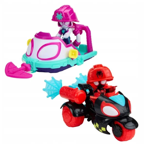 Marvel: Spidey i njegovi nevjerojatni prijatelji Rescue Webs Patrol igraći set - Hasbro slika 3