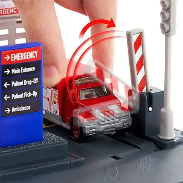 Matchbox: Action Drivers Helikopterska stanica za spašavanje - Mattel slika 3