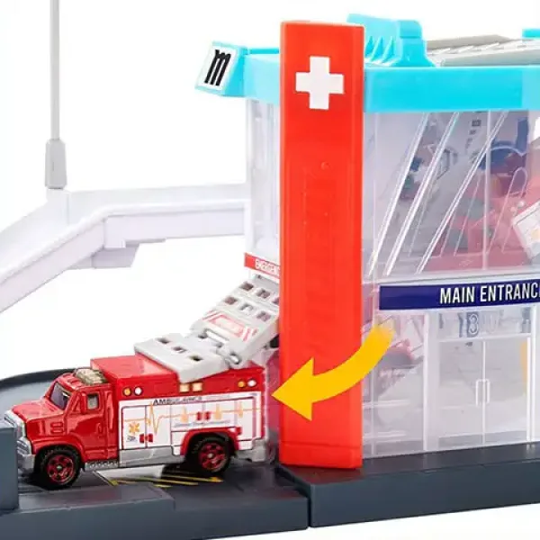 Matchbox: Action Drivers Helikopterska stanica za spašavanje - Mattel slika 4