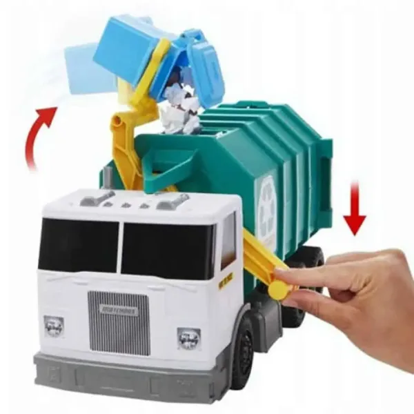 Matchbox: Kamion za selektivno prikupljanje otpada - Mattel slika 4