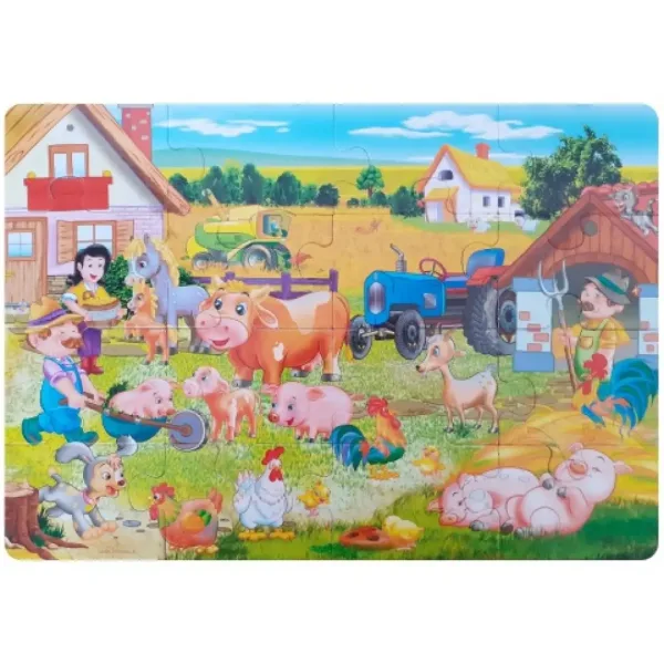 Maxi puzzle Farma - D-Toys slika 2