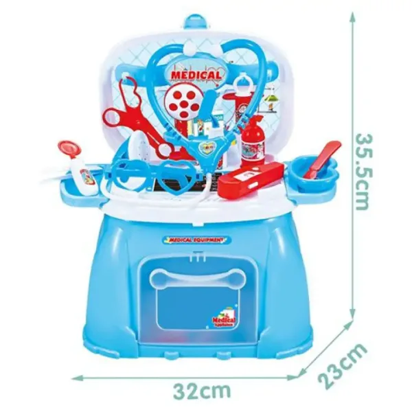 Medicinski stol sa prijenosnim sjedalom 32x23x35,5 cm slika 2