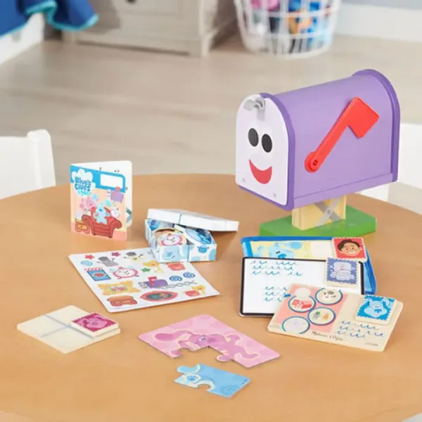 Melissa & Doug: Blue's Clues poštanski sandučić, igra za razvoj vještina slika 3
