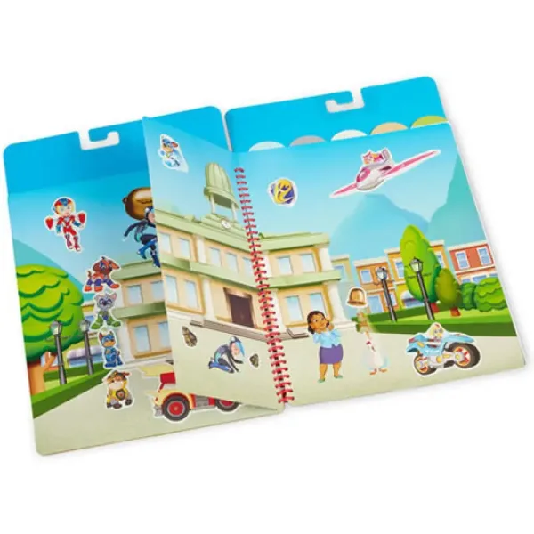 Melissa & Doug: Paw Patrol Adventure Bay knjiga sa naljepnicama za višekratnu upotrebu slika 2
