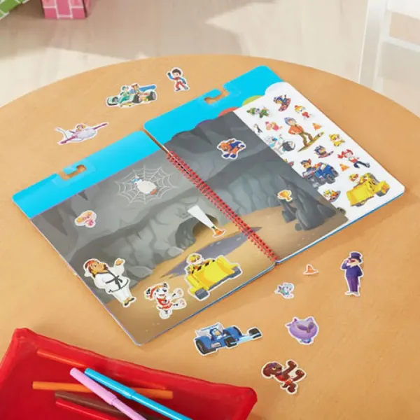 Melissa & Doug: Paw Patrol Classic Quest knjiga sa naljepnicama za višekratnu upotrebu slika 3