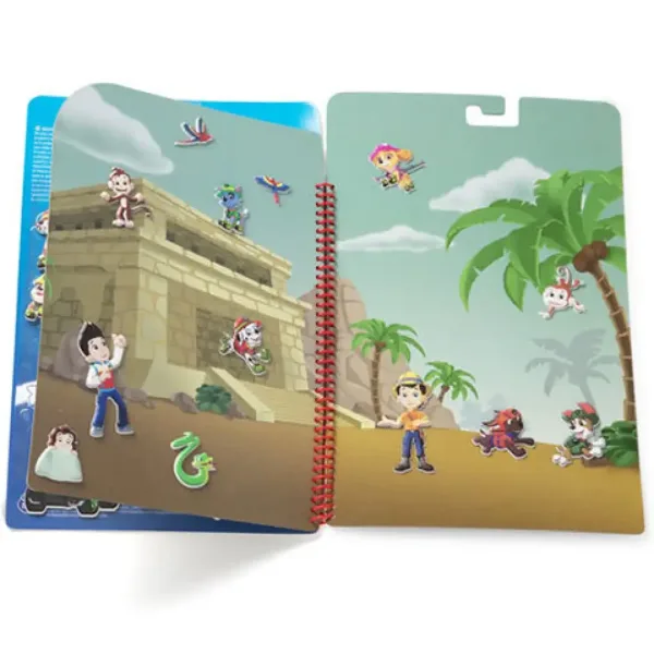Melissa & Doug: Pufasta knjiga sa naljepnicama iz džungle Paw Patrol slika 2