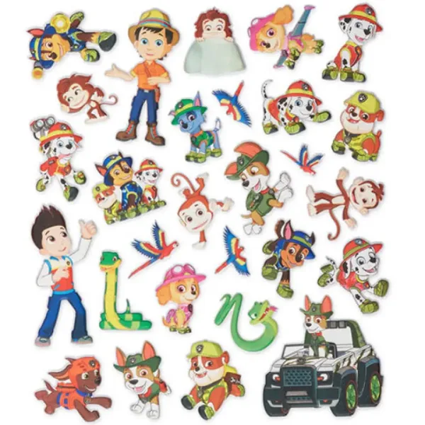Melissa & Doug: Pufasta knjiga sa naljepnicama iz džungle Paw Patrol slika 3
