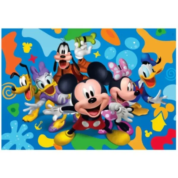 Mickey Mouse i prijatelji Supercolor 104kom puzzle - Clementoni slika 2