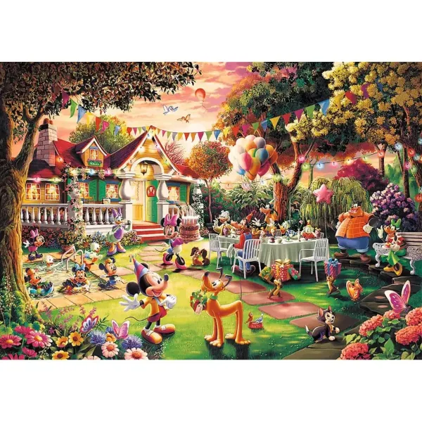 Mickey Mouse rođendanska zabava premium plus puzzle od 1000 dijelova - Trefl slika 2