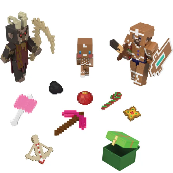 Minecraft adventski kalendar s 24 iznenađenja – Mattel slika 2