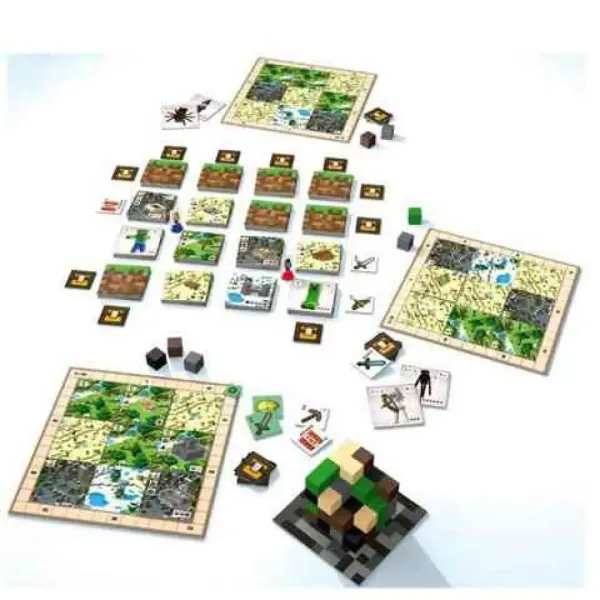 Minecraft: Builders & Boimes društvena igra - Ravensburger slika 3