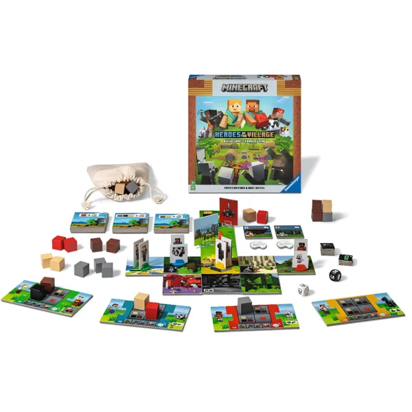 Minecraft Heroes of the village društvena igra - Ranvensburger slika 2