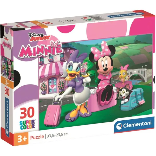 Minnie miš 30 komada supercolor puzzle - Clementoni slika 1