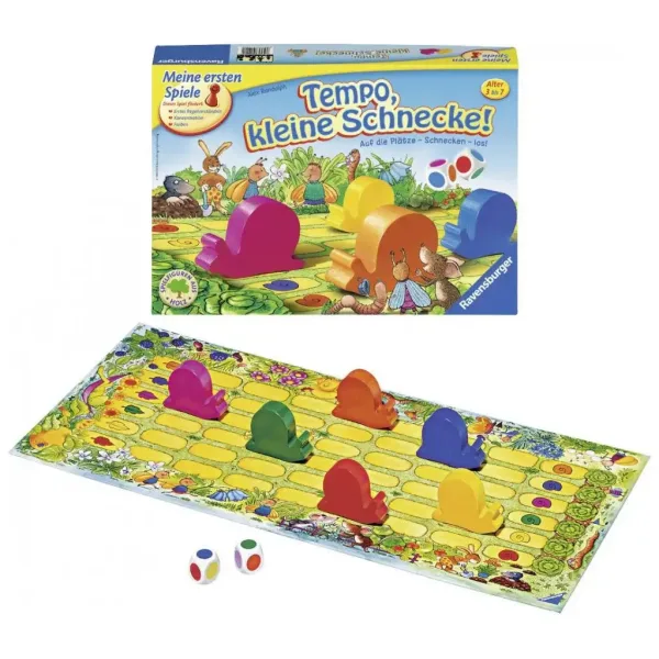 Moja prva društvena igra Csigafutam - Ravensburger slika 2