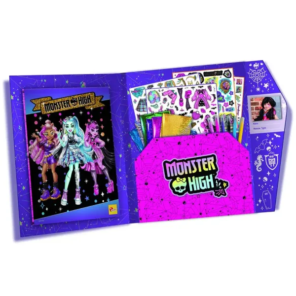Monster High: Kreativni bojanka i set za oblačenje - Lisciani slika 2