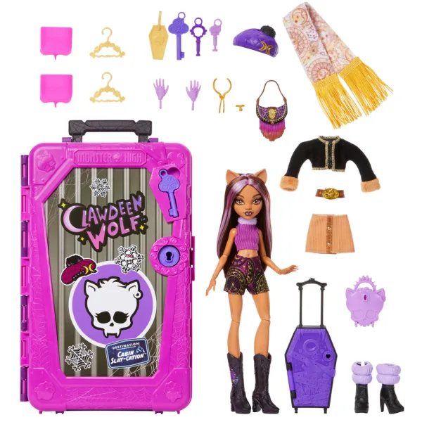 Monster High Strašno Dobri Prijatelji Tajne - Utočište - Clawdeen Wolf - Mattel slika 6
