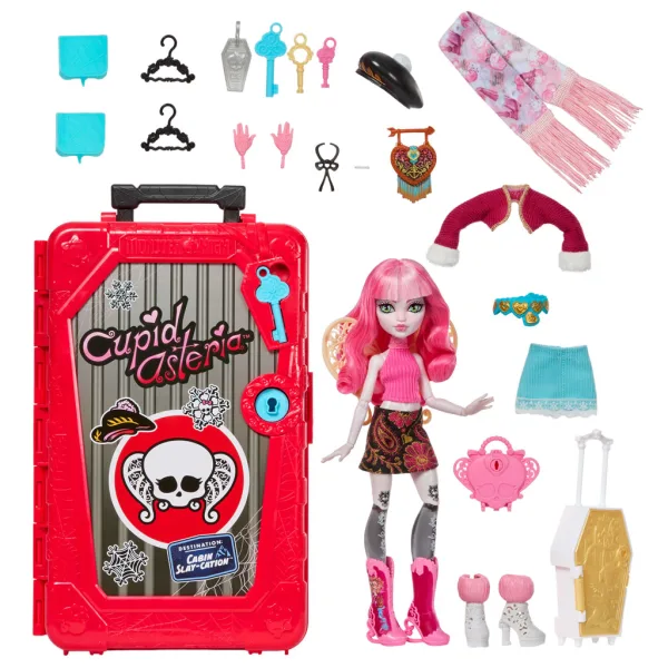 Monster High Strašno Dobri Prijatelji Tajne - Užasno Skrovište - Cupid Asteria - Mattel slika 6