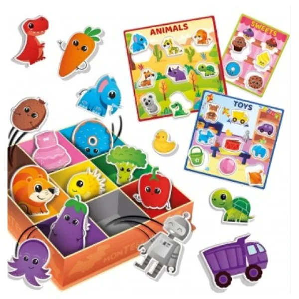 Montessori Baby: Igra za organizaciju boja slika 2