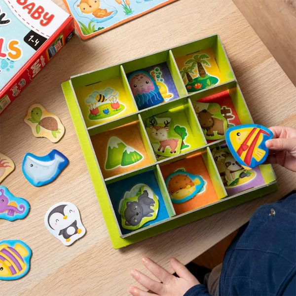Montessori: Sretne životinje igračka kolekcija 67 kom - Lisciani slika 3