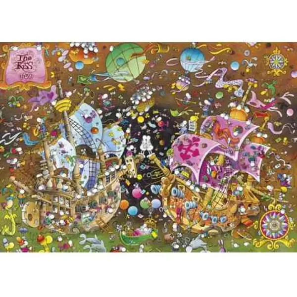 Mordillo poljubac puzzle 6000kom - Clementoni slika 2