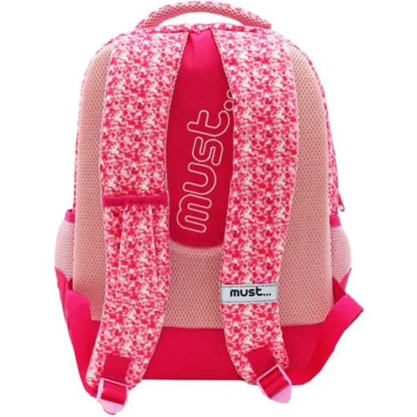 Must: Minnie Mouse ružičasta školska torba sa šljokicama, ruksak 32x18x43cm slika 2
