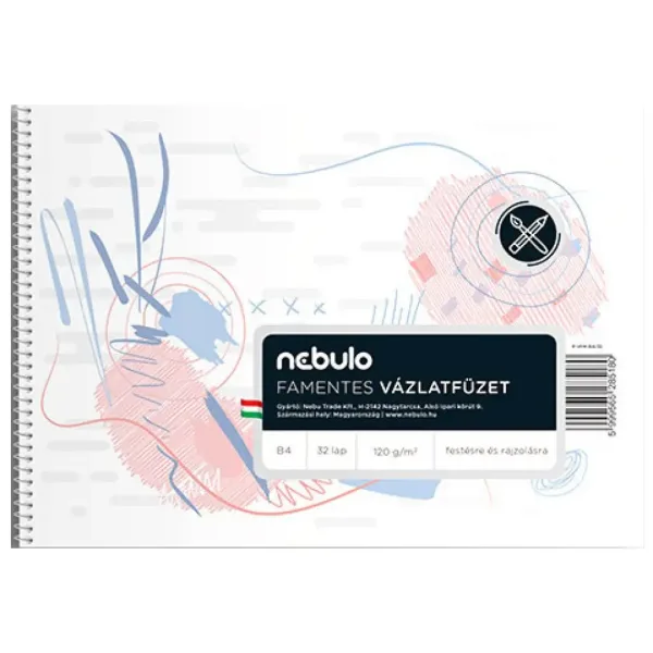 Nebulo: Spiralni blok B4 od 32 lista slika 1