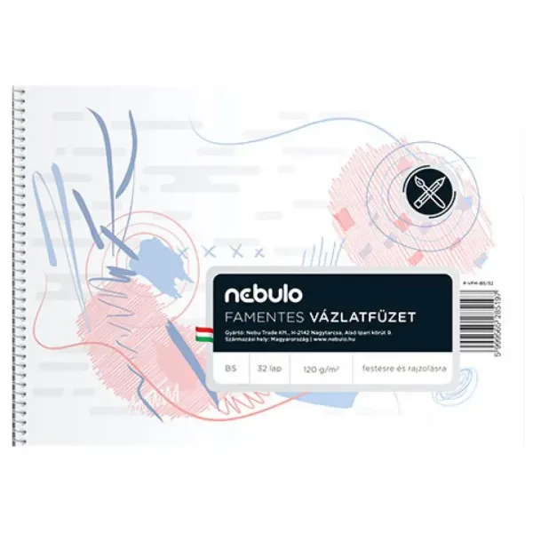 Nebulo: Spiralni blok B5 od 32 lista slika 1
