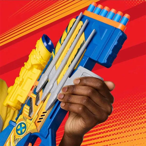Nerf: Marvel X-Men Wolverine spužvasti pištolj - Hasbro slika 3