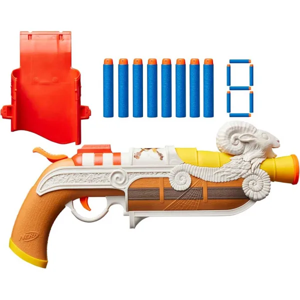 Nerf: One Piece Going Merry Blaster spužvasti pištolj - Hasbro slika 2