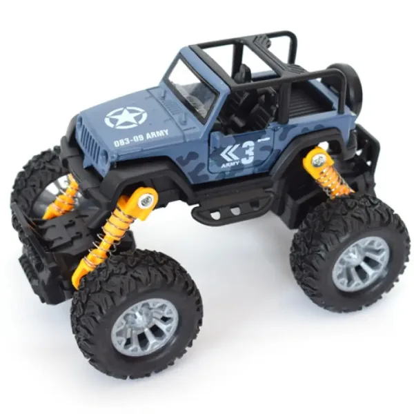 Off-Road sivi Jeep terenac na povlačenje 1/32 slika 2