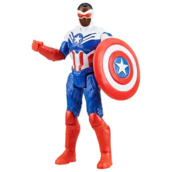 Osvetnici: figura Kapetana Amerike 10cm (Sam Wilson x Sokol izgled) - Hasbro slika 2