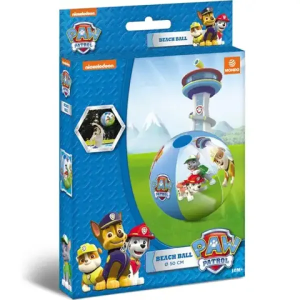 Paw Patrol napuhavajuća lopta za plažu 50cm slika 2