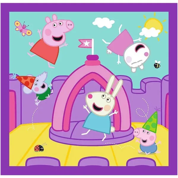 Peppa praščić 3 u 1 20-36-50 komada puzzle - Trefl slika 3