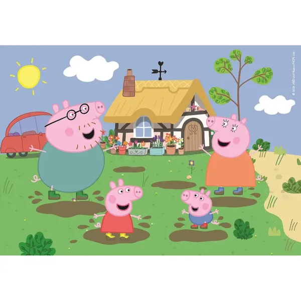 Peppa svinja 30kom slagalica - Clementoni slika 2