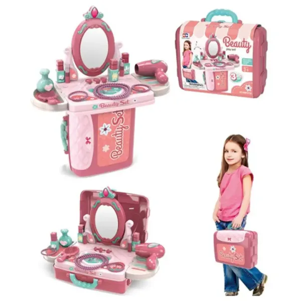 Pink 3u1 set za uljepšavanje u kovčegu slika 2