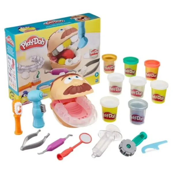 Play-Doh: Dr. Drill N Fill set za igru s plastelinom s dodatnom opremom - Hasbro slika 2