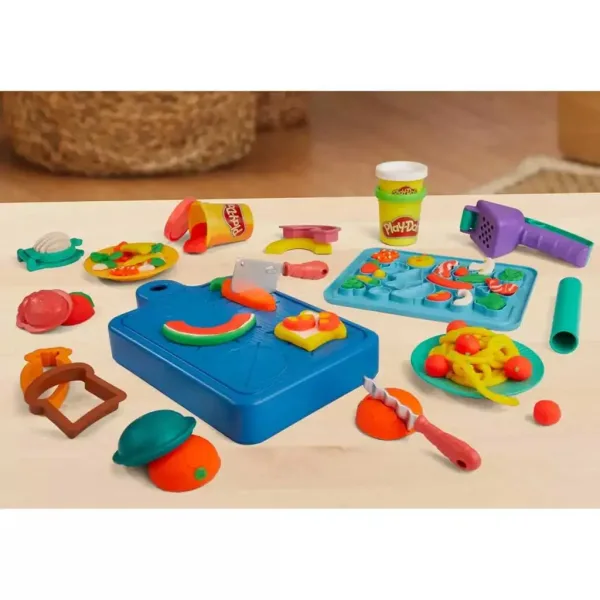 Play-Doh: Little Chef set plastelina s 5 staklenki plastelina i priborom 255g - Hasbro slika 3