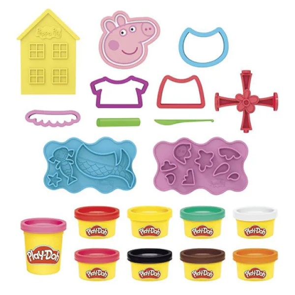 Play-Doh: Peppa Prase Stylin set za modeliranje s dodacima - Hasbro slika 2