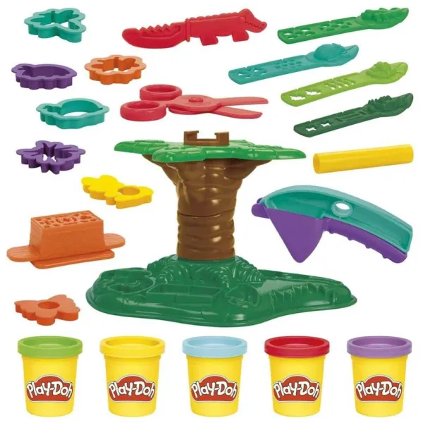 Play-Doh: Treetop creations set za plastelin 5 kom tuba i drugi dodaci - Hasbro slika 3