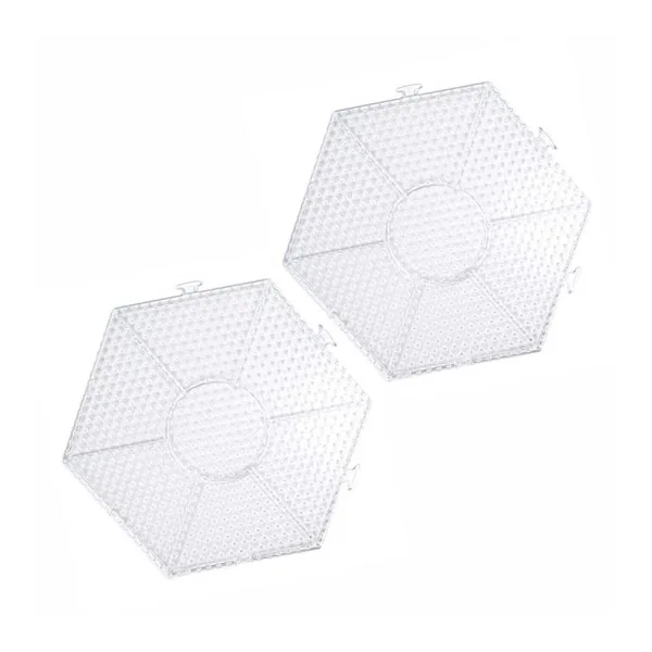 PlayBox: Paket šesterokutnih podloga za 5mm MIDI peglane perle, set od 2 komada slika 2