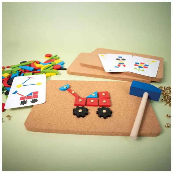 PlayBox: Set od 5 drvenih čekića slika 2