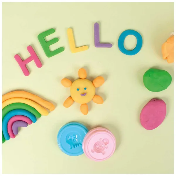 PlayBox: Set plastelina u pastelnim bojama od 6 komada slika 2