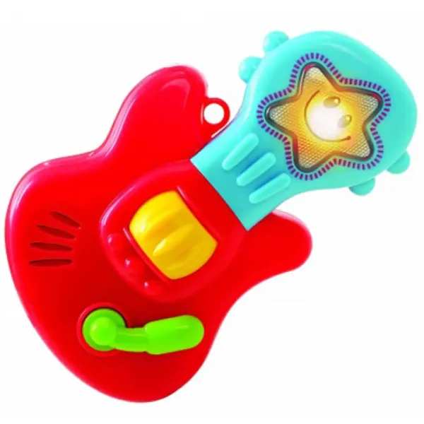 Playgo: Rock zvijezda beba električna gitara sa svjetlima i zvukovima slika 2