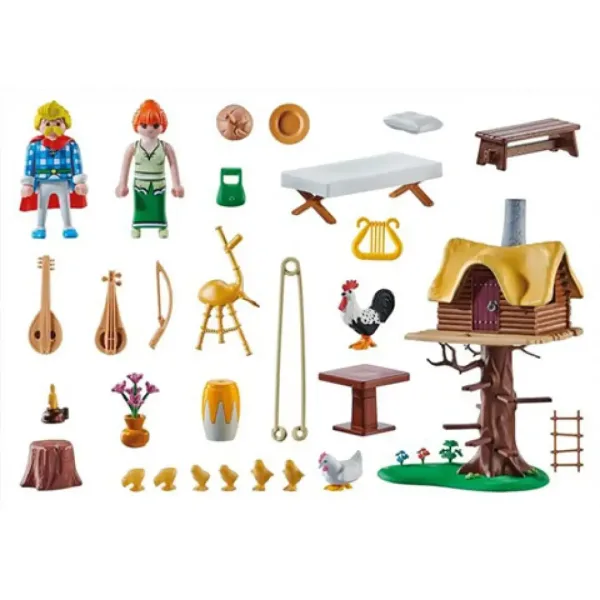 Playmobil: Asterix - Hangianix i drvena kuća (71016) slika 3
