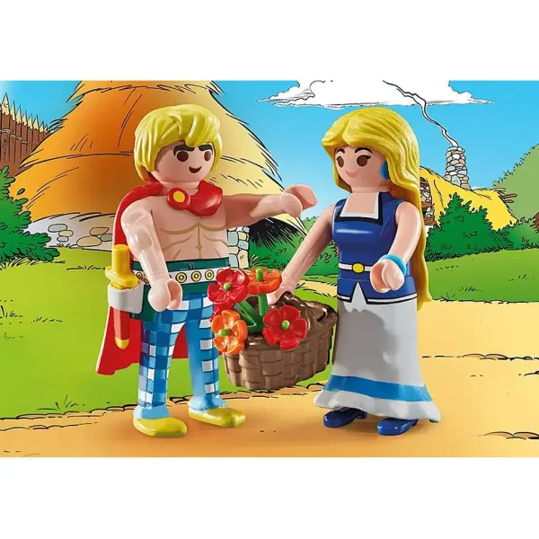 Playmobil: Asterix - Tragicomix i Falbala (71544) slika 2