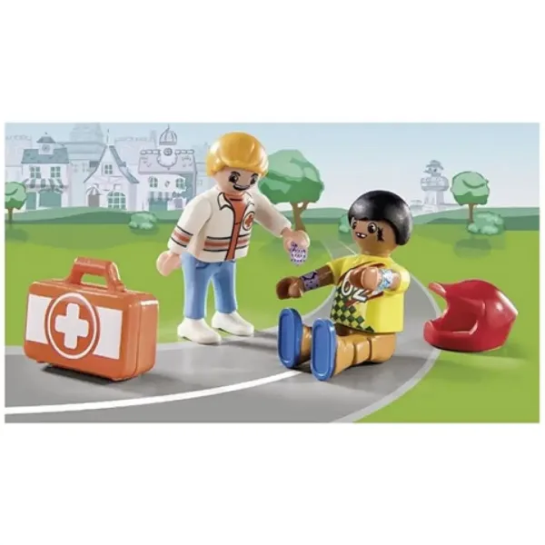 Playmobil: Duck on Call Hitna pomoć na dužnosti tijekom nesreće na utrci (70919) slika 2