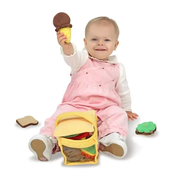 Plišana košara za piknik 9kom - Melissa & Doug slika 3
