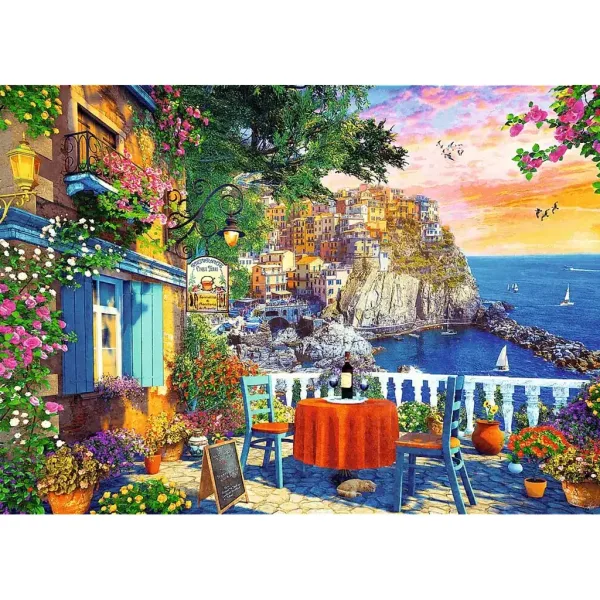 Pogled na Cinque Terre 1000-dijelni puzzle - Trefl slika 2