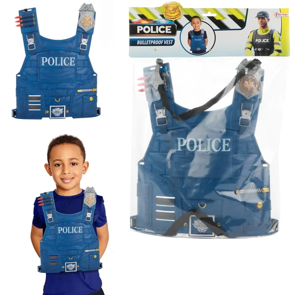 Policijska taktička prsluk za djecu slika 2